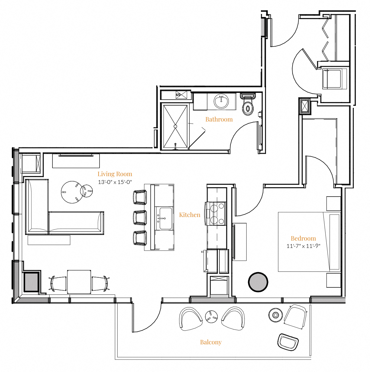 1 Bedroom 02